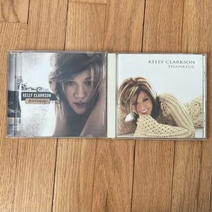 2 Music CDs Kelly Clarkson, “Breakaway” 2004, and “Thankful”, 2003
